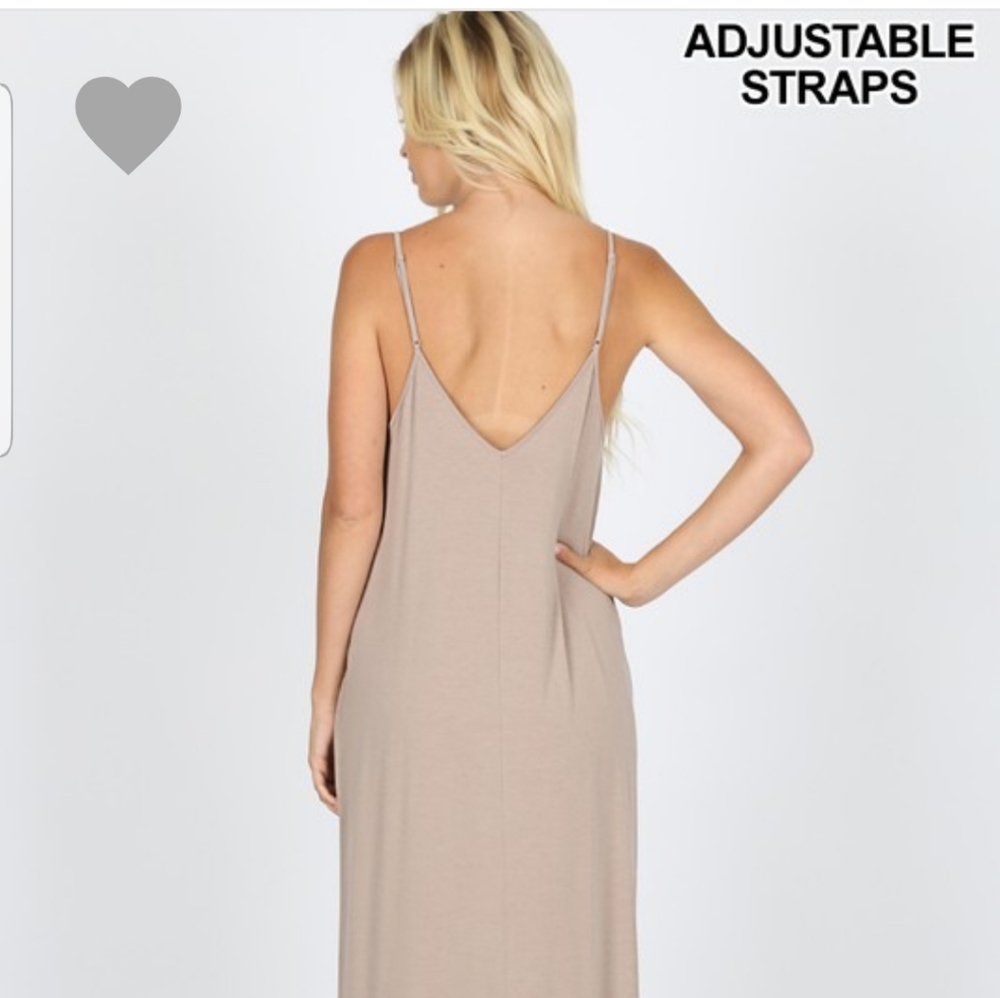 V Neck Maxi Harem Dress S - XL - Picture 8 of 8
